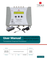 Triax TMB 2500 Manual de usuario