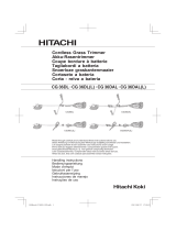 Hitachi CG 36DL(L) Manual de usuario