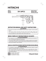 Hitachi DH30PC2 - 1 3/16 Inch SDS Manual de usuario