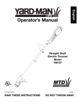 MTD Yard-Man YM137 Manual de usuario