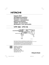 Hitachi VTP-16A El manual del propietario