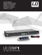 LD Systems CDMP 1 Manual de usuario