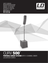 LD Systems CURV 500 Manual de usuario