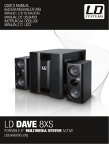 LD Systems LDDAVE8XS Manual de usuario