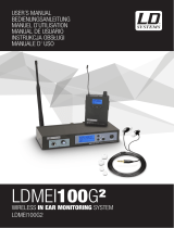 LD Systems MEI 100 G2 Manual de usuario