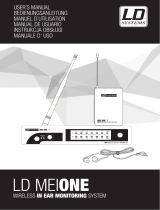 LD Systems MEI ONE 1 BPR Manual de usuario