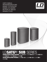 LD Systems LD System SAT 42G2 4 Inch Passive Speaker Pair Manual de usuario
