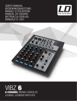 LD Systems VIBZ 6 D El manual del propietario