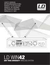 LD Systems WIN 42 HHC Manual de usuario