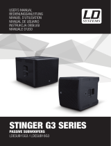 LD Systems STINGER SUB 15 G3 Manual de usuario