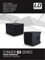 LD Systems STINGER SUB 18 G3 Manual de usuario