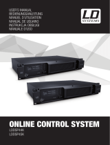 LD Systems DSP 44 K RACK Manual de usuario