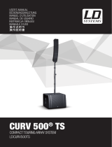 LD Systems CURV 500 TS El manual del propietario