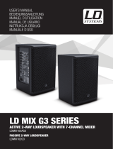LD Systems LD MIX G3 Serie Manual de usuario