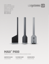 LD Systems Maui P900 W El manual del propietario