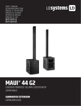 LD Systems MAUI 44 G2 SUB Manual de usuario
