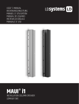 LD Systems Maui i1 Indoor/Outdoor Column 8Ω/70-100 V El manual del propietario