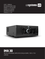 LD Systems IMA60 Installation Amplifier 65W El manual del propietario