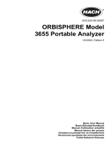 Hach ORBISPHERE 3655 Manual de usuario