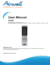 Airwell RC08C Manual de usuario