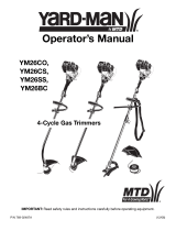 MTD YM26CO, YM26CS, YM26SS, YM26BC Manual de usuario