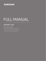 Samsung HW-S41T Manual de usuario