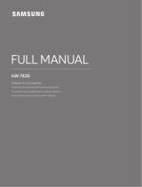 Samsung HW-T430 Manual de usuario