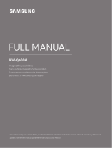 Samsung HW-Q600A Manual de usuario