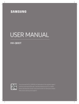 Samsung HW-Q800T Manual de usuario