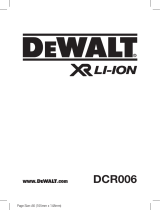 DeWalt DCR006 Manual de usuario
