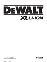 DeWalt DCS365 Manual de usuario