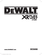 DeWalt DCS690 Manual de usuario