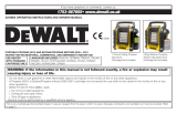 DeWalt DXH8BX Manual de usuario