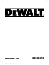 DeWalt DCH275 Manual de usuario