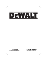 DeWalt DWE46101 El manual del propietario