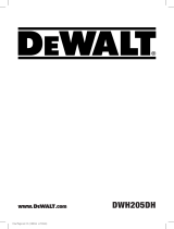 DeWalt DCH263DH Manual de usuario