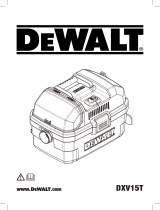 DeWalt DXV15T Manual de usuario