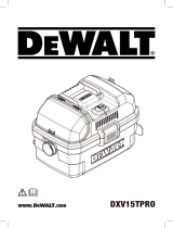 DeWalt DXV15TPRO Manual de usuario