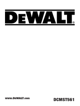 DeWalt DCMST561 Manual de usuario