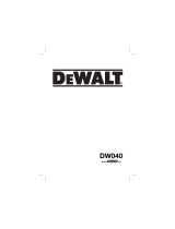 DeWalt DW040P Manual de usuario