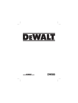 DeWalt DW085 Manual de usuario