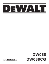 DeWalt DW088KD Manual de usuario