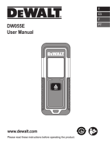 DeWalt DW055E Manual de usuario