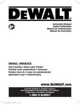 DeWalt DW083CG Manual de usuario