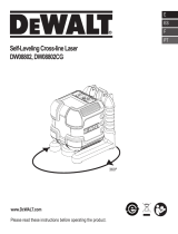 DeWalt DW08802CG Manual de usuario
