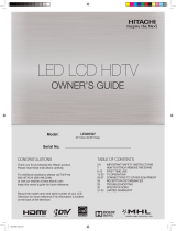 Hitachi LE40K507 El manual del propietario