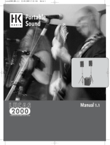 HK Audio L.U.C.A.S 2000 Manual de usuario