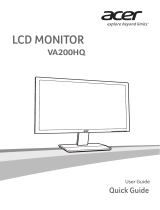 Acer VA200HQ El manual del propietario
