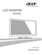Acer G247HL El manual del propietario