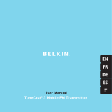 Belkin TUNECAST 3 #F8M010EA El manual del propietario